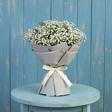 Букет цветов из:  Гипсофила в Горняцком