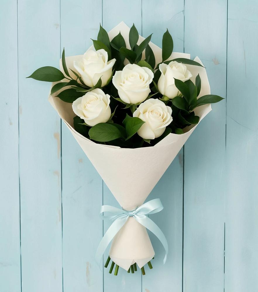 Букет цветов из: Розы в Горняцком