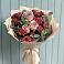 Букет цветов из: Гвоздики и Розы в Горняцком