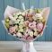 Букет цветов из: Альстромерии и Розы в Горняцком