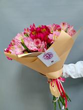 Букет цветов из:  Альстромерии #REPLACE_PRED# Горняцком