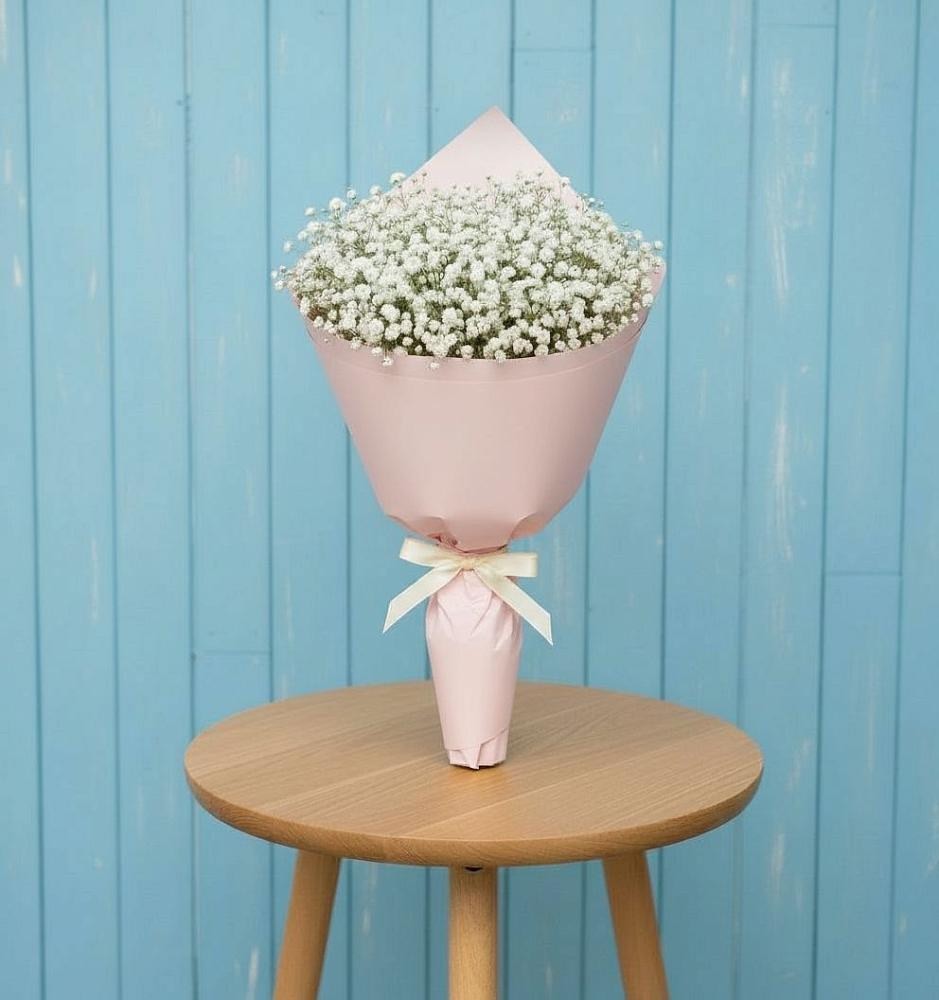 Букет цветов из: Гипсофила в Горняцком