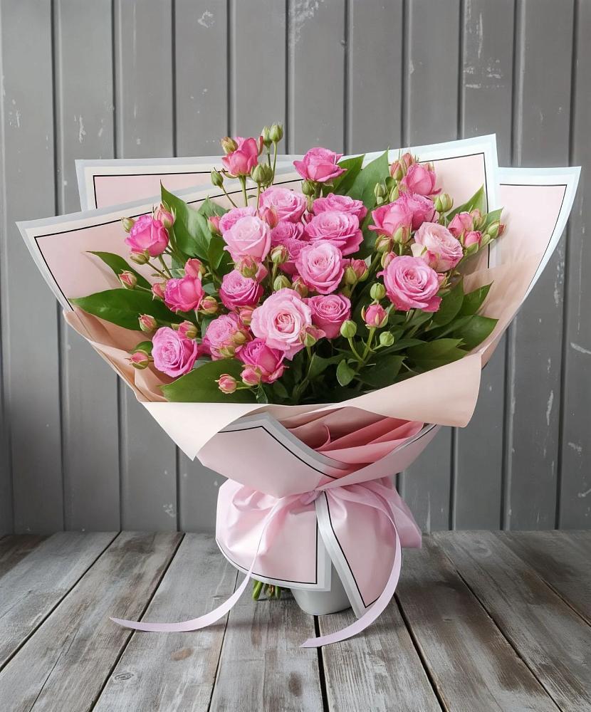 Букет Розовый кустик в Горняцком