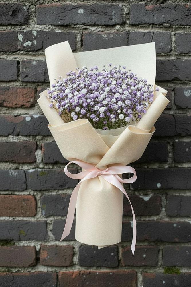 Букет цветов из: Гипсофила в Горняцком