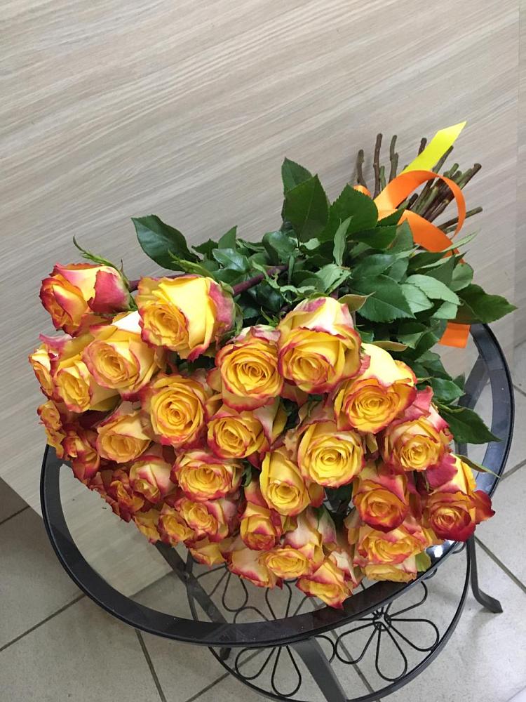 Букет Желтые розы в Горняцком