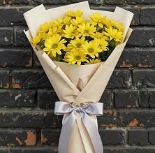 Букет цветов из:  Хризантемы #REPLACE_PRED# Горняцком