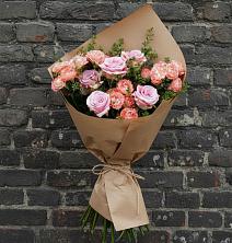 Букет цветов из:  Розы в Горняцком