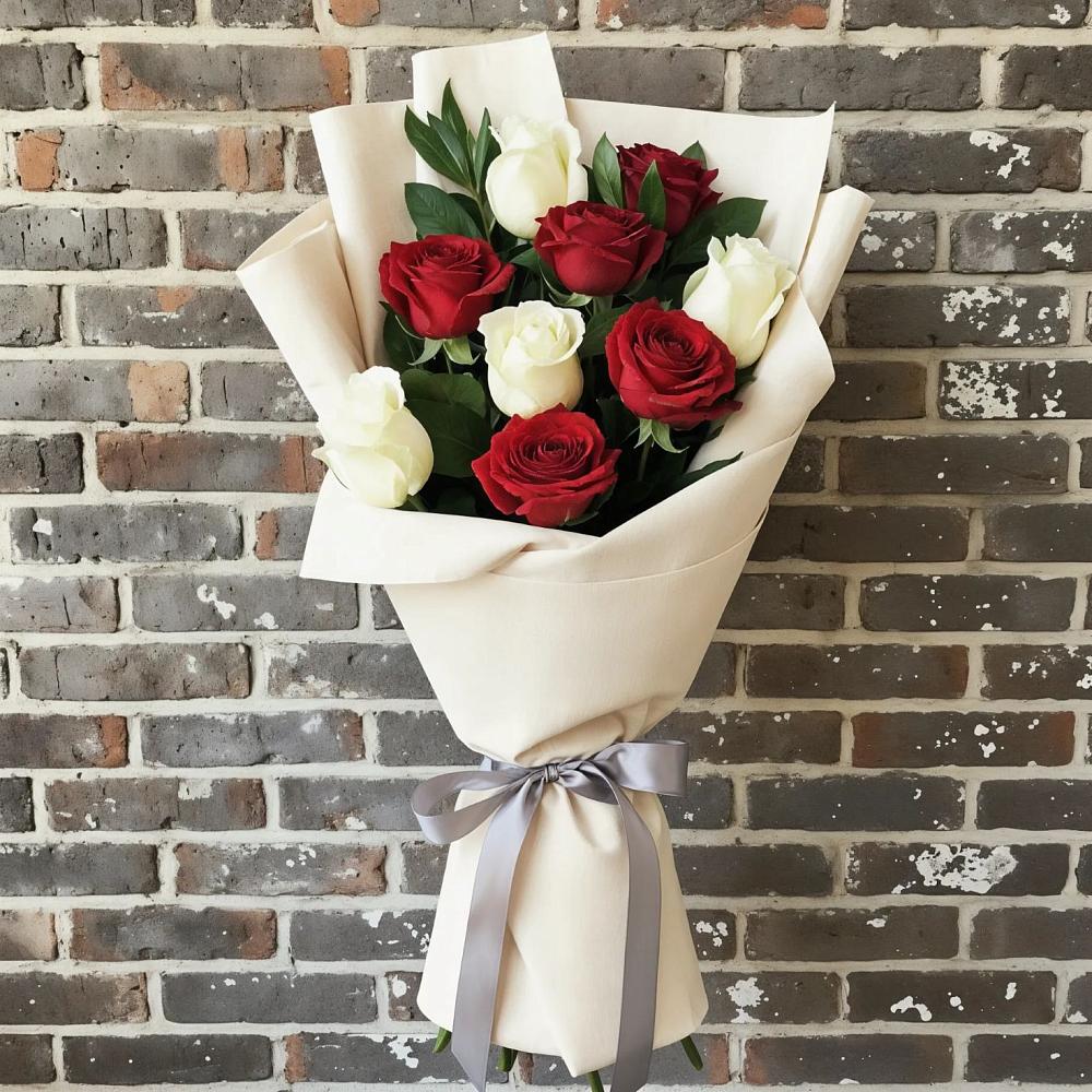 Букет цветов из: Розы в Горняцком