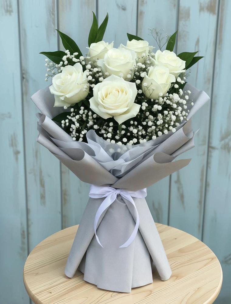 Букет цветов из: Розы в Горняцком