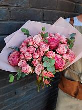 Букет цветов из:  Розы в Горняцком