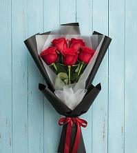 Букет цветов из:  Розы в Горняцком